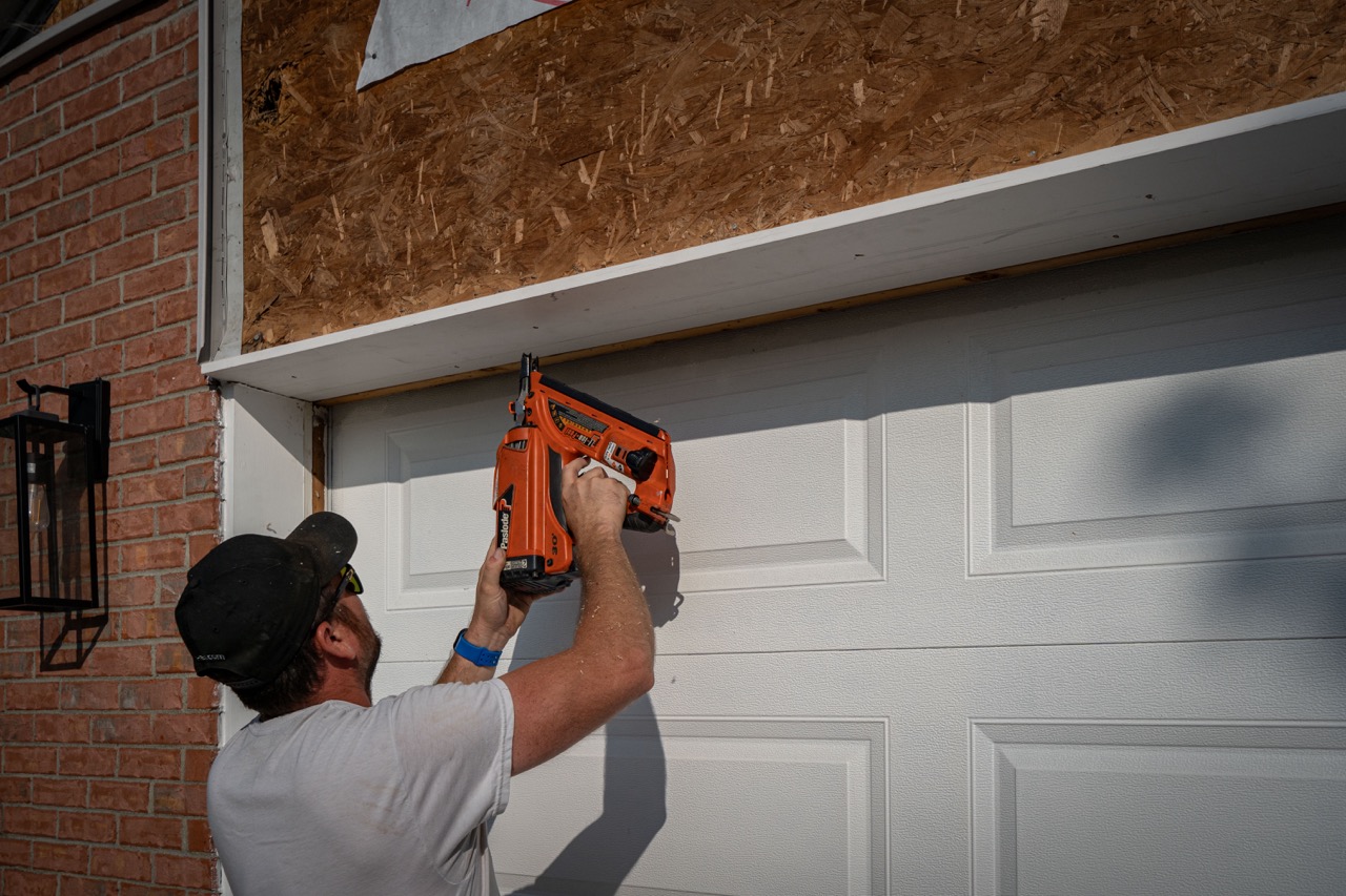 Siding installation detail by Liberty Township Roofing